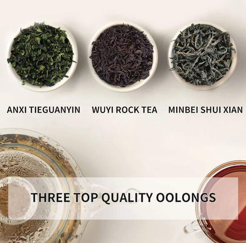 Натуральное извлечение Tieguanyin рок-чай Нарцисс 3 в 1 детоксикация гармония здоровье тела фармакология специальный чайный набор Улун