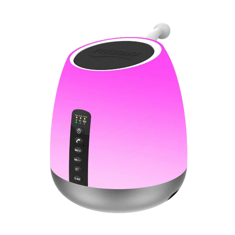  Интеллектуальный бас Hifi Bluetooth динамик светодиодные лампы настольная