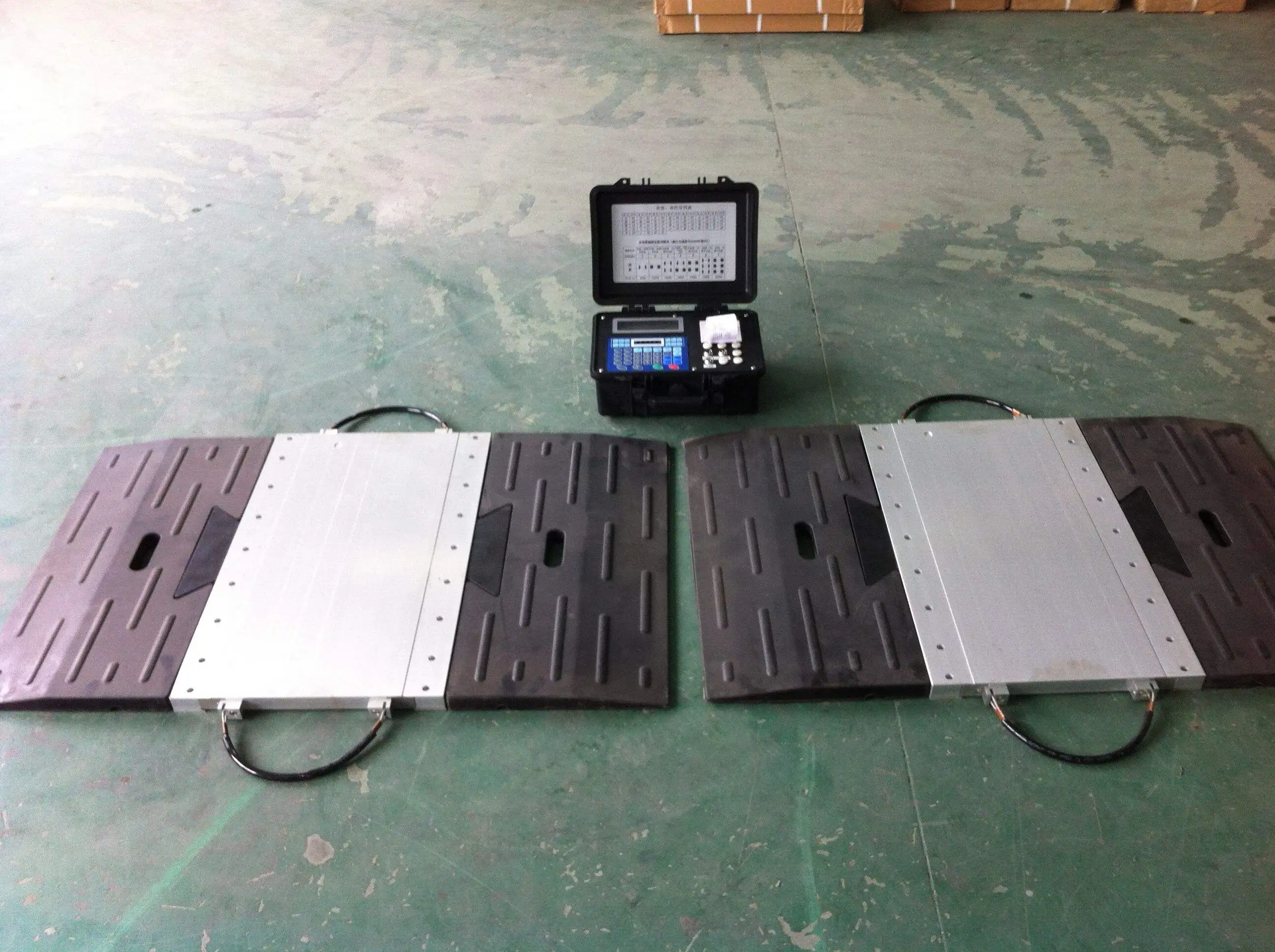 Vehicle Car Dynamic Balance System Weigh Pads Portable Truck Axle Weighing Load Scale