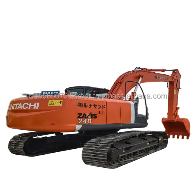 Японский Экскаватор Hitachi подержанный экскаватор ZX240-3 zx200-3 24 тонны Средний для строительства городских дорог