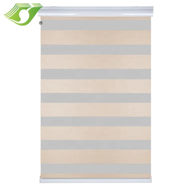 
STARDECO European Smart Home Curtain Blackout Motorized Roller Zebra Blinds Hotel Window Decoration Blind Shutters Roller Shades 