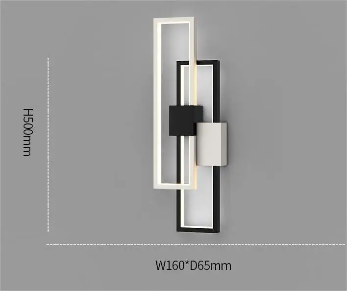 Wall light Master bedroom bedside light simple modern design living room TV background wall light Interior wall lantern