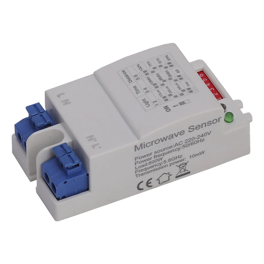 Microwave Radar Motion Sensor Light Control Switch for Motion & Position Sensors