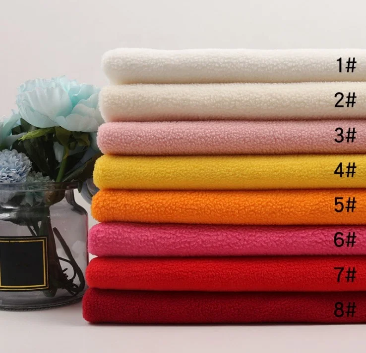 360 GSM High Quality Polyester Cotton Polar Fleece Fabric For