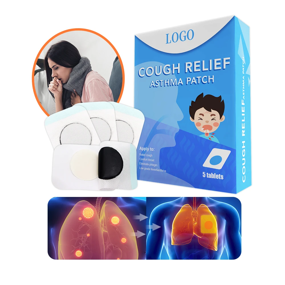 
Cough Relief Adhesive Plaster Relieves Chest Congestion Vapoease Patch Respiratory Cough Patch For Children 