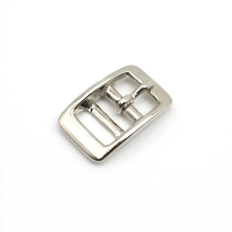 Wholesale Premium Stainless Steel Pin Buckle 5/8' 3/4' 1'Double Bar Buckle Adjuster For Pet Collar/ Horse Halter