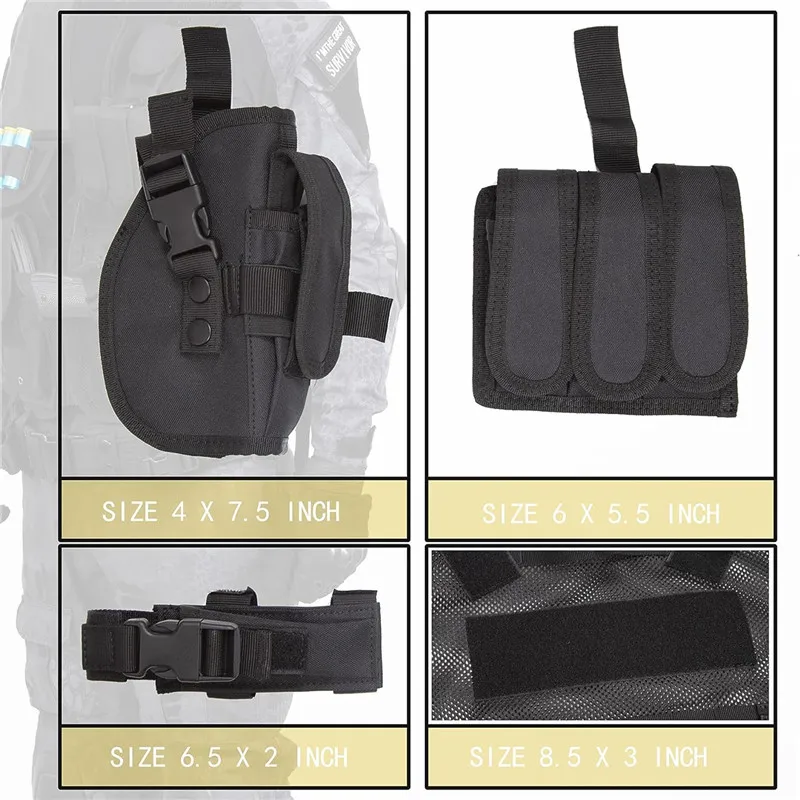 Breathable Molle Tactical Vest Combat Armor Vests Security Guard Hunting Outdoor CS Game Training Jacket