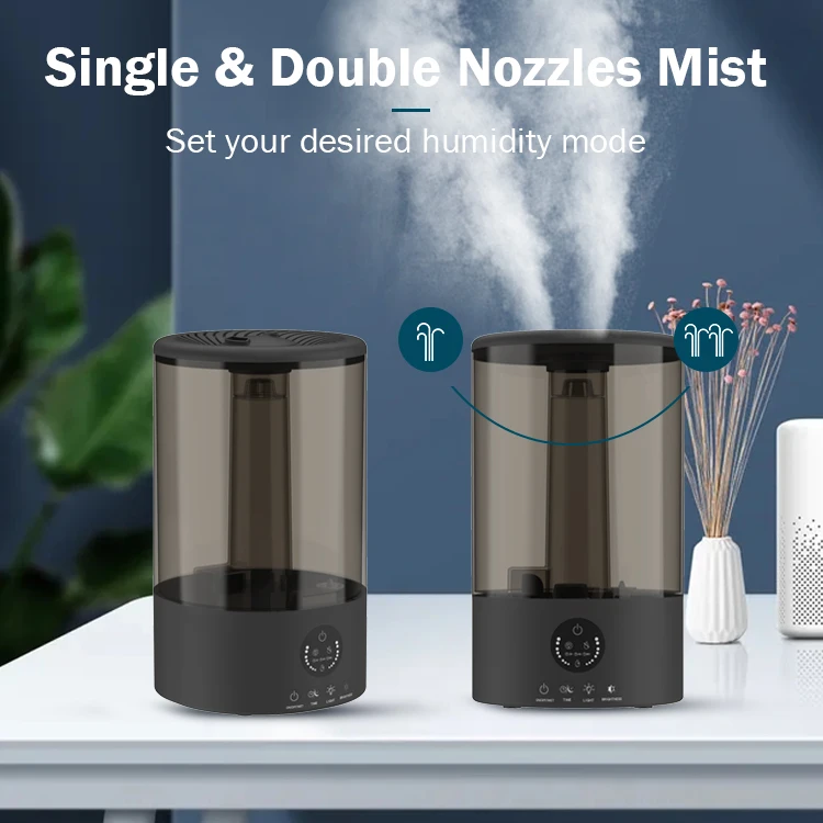 Upgrade Explosive Models Humidifier Ultrasonic Nano Spray Humidifier For Home Office Living Room 3L 200ML/H