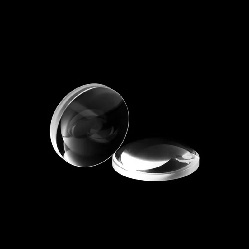 Customization Available Optical Quartz Lens D12.7mm JGS1 Fused Silica Bi-Convex Focus Lens