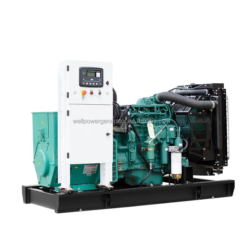 denyo generator 60kva Diesel Electric Generator 60 kva powered by EPA T3 motor TAD550GE 75 kva generator