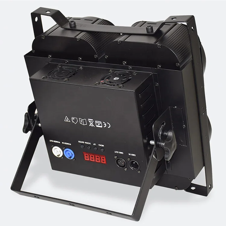 Stage equip lighting Warm White cool white par COB 450w 100w Audience lamp 4 eyes led stage blinder light