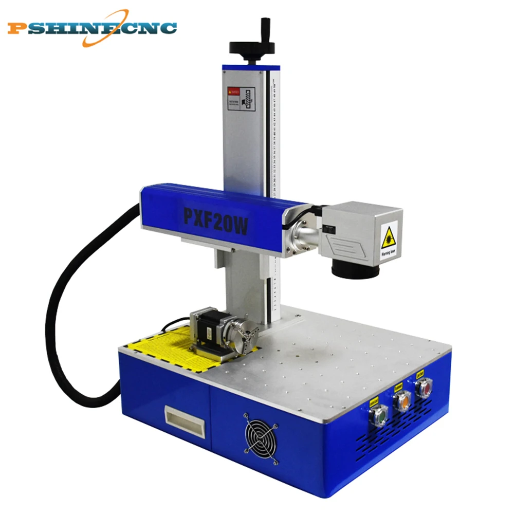 PSHINECNC CO2 desktop laser marker machine price enclosed Free shipping