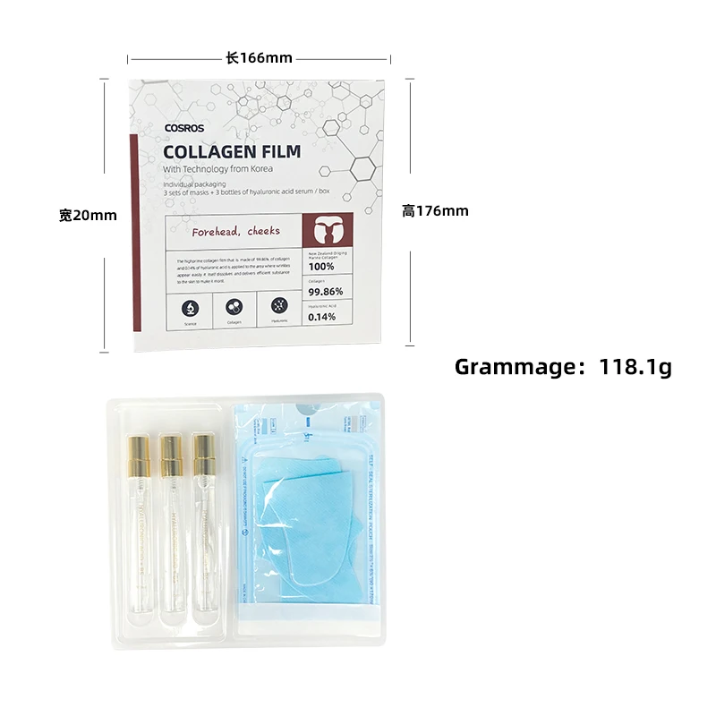 Wholesale Hyaluronic acid Collagen Moisturizing Facial Mask Sheet Set Beauty face care Kit Essence  Skin Care Products