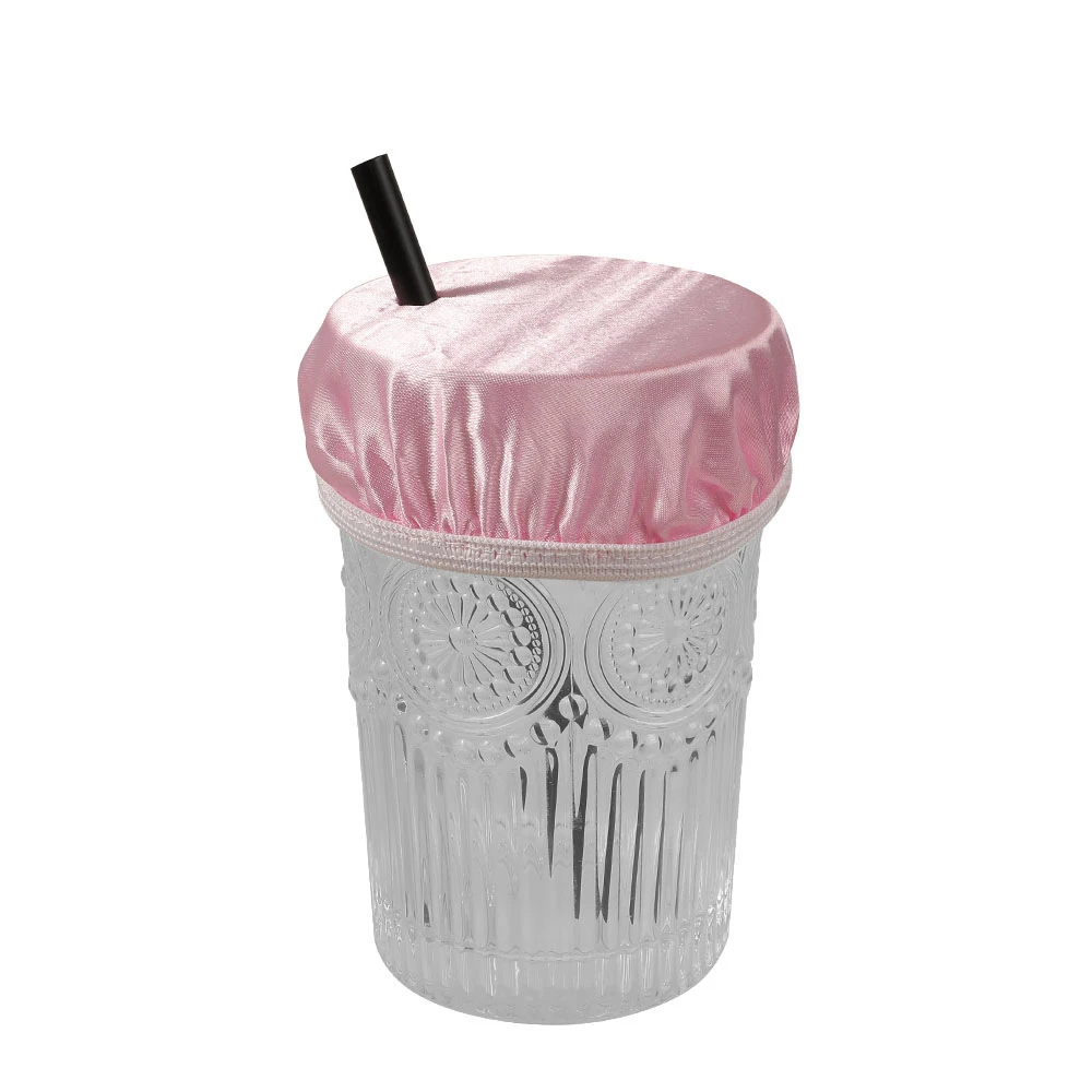 High quality Drink holder for alcohol protection reusable drink cup cap with straw hole lid protectors for bar club parties