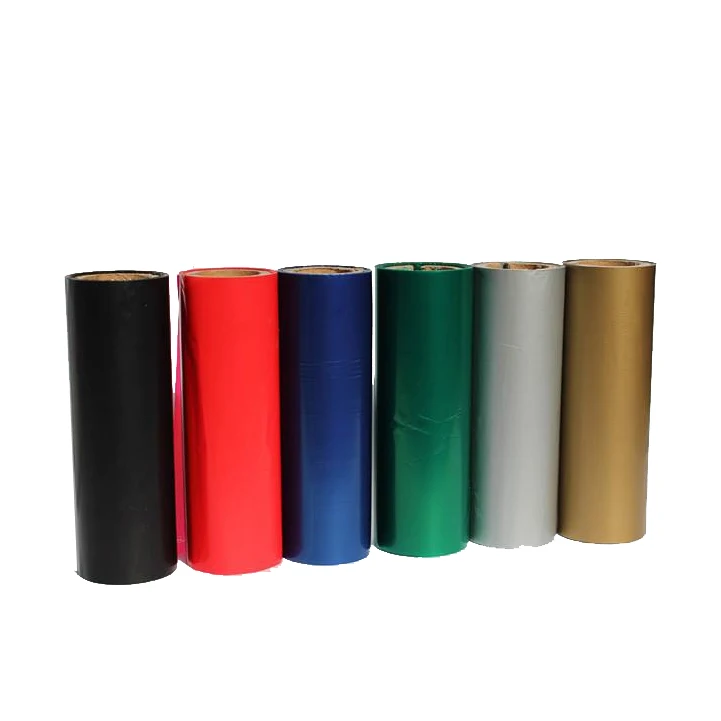 AEBO Factory Golden Silver Thermal Transfer Ribbon Color Wax for Citizen 110mm*300m