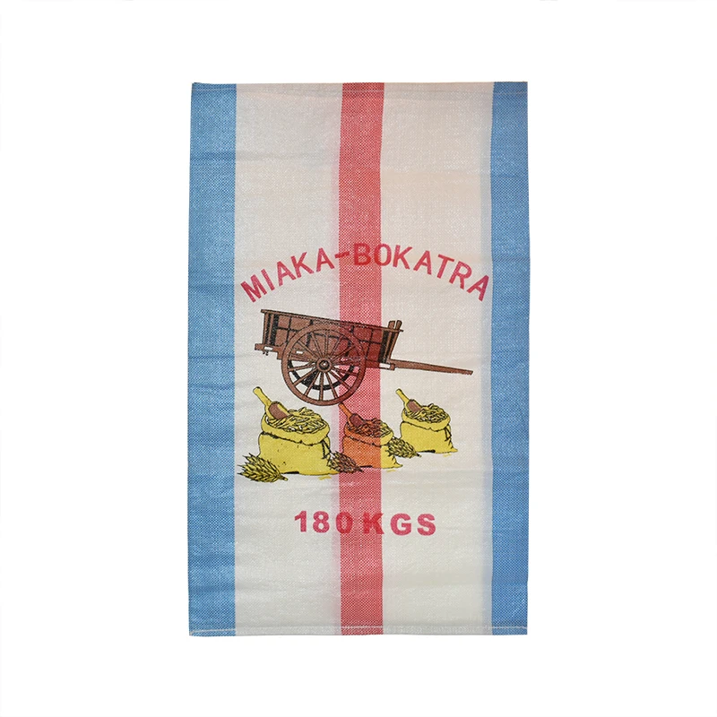 PP material woven raffia tubular fabric roll for flour bags