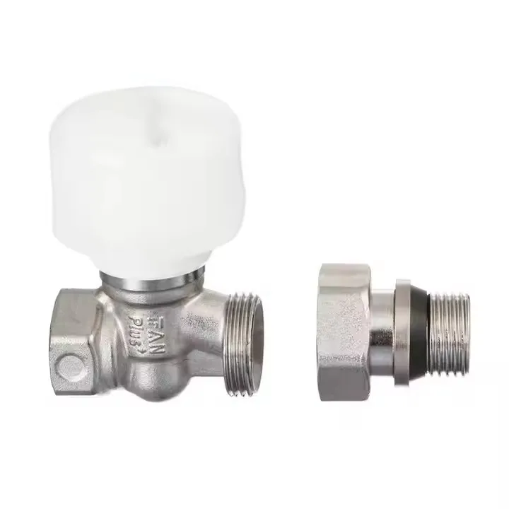 High Pressure Brass Radiator Angle Valve Manual Heating Controller 1/2 Inch Thermostatic Radiator Valve