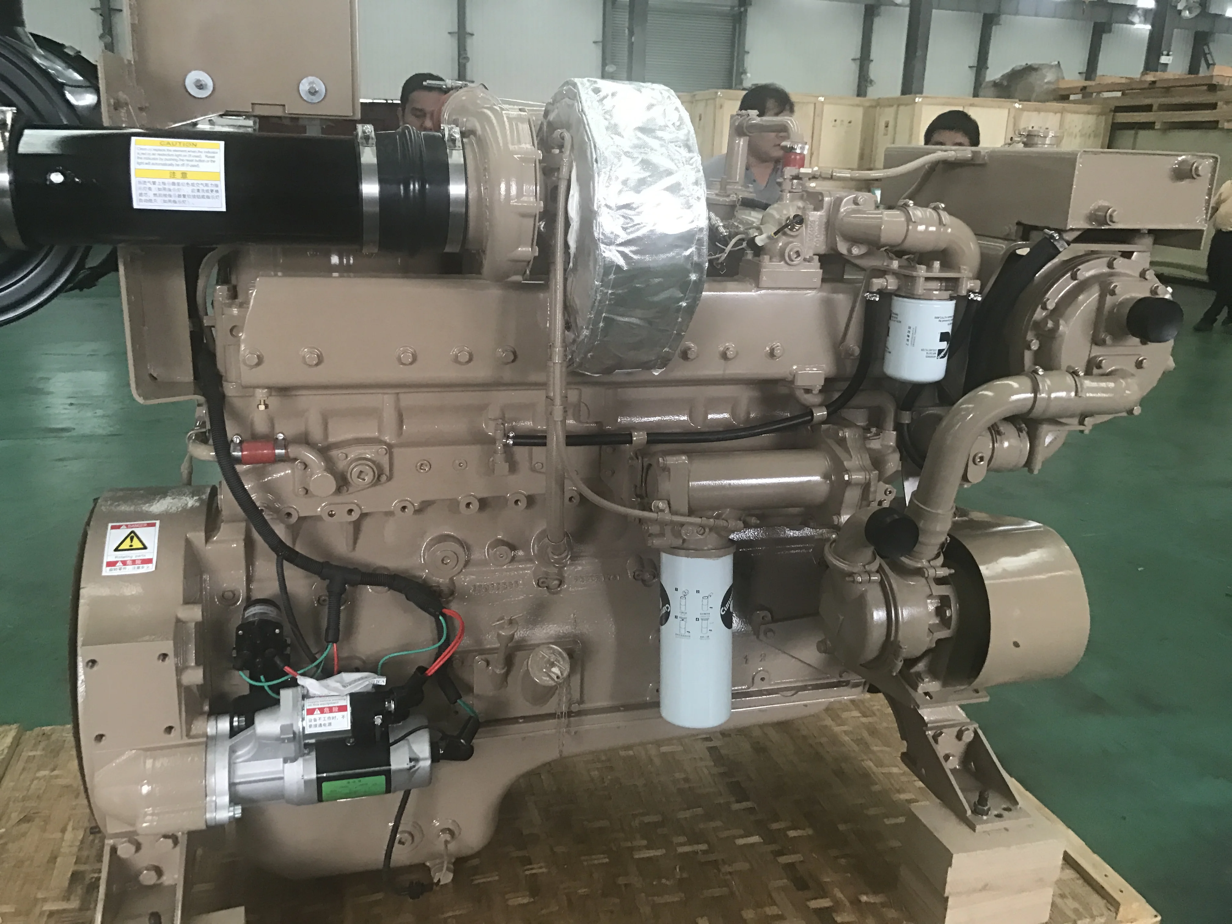 CUMMIN MARINE DIESEL ENGINE MAIN PROPULSION NTA855 WITH CCS CERTIFICATE 350HP 400HP