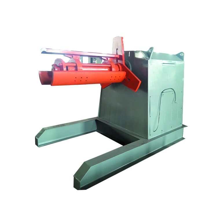 5T/10T Hydraulic color steel decoiler uncoiler roll forming machine