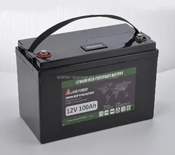 Best Quality 12V 100 Ah 200Ah LiFePO4 Cell Lithium Ion Solar Battery Deep Cycle With BMS