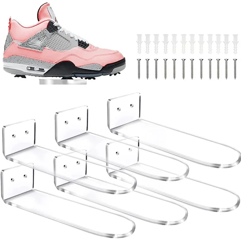 Прозрачная полка для настенного плавающего акрилового дисплея