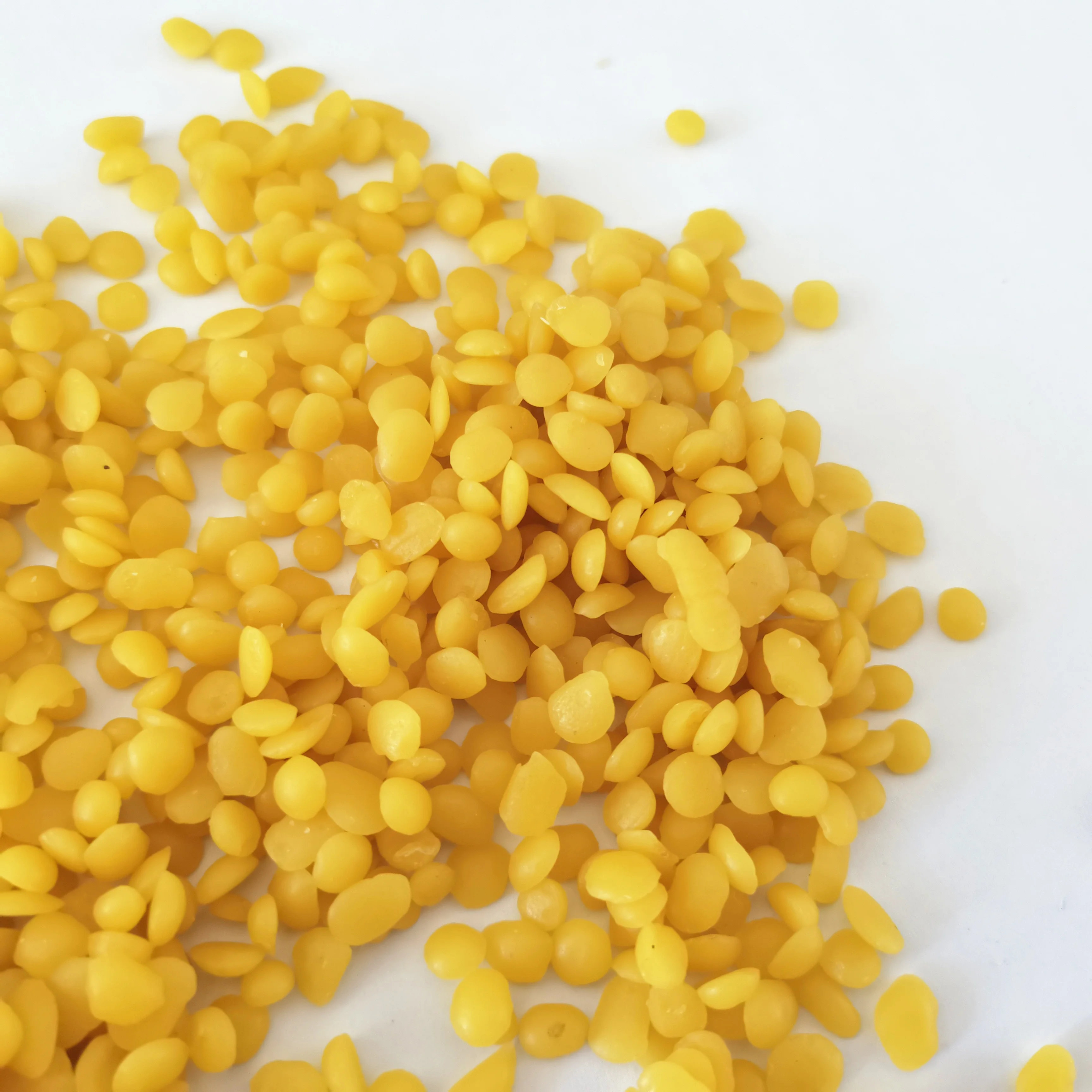 Wholesale beeswax pellets pure natural refined yellow beeswax