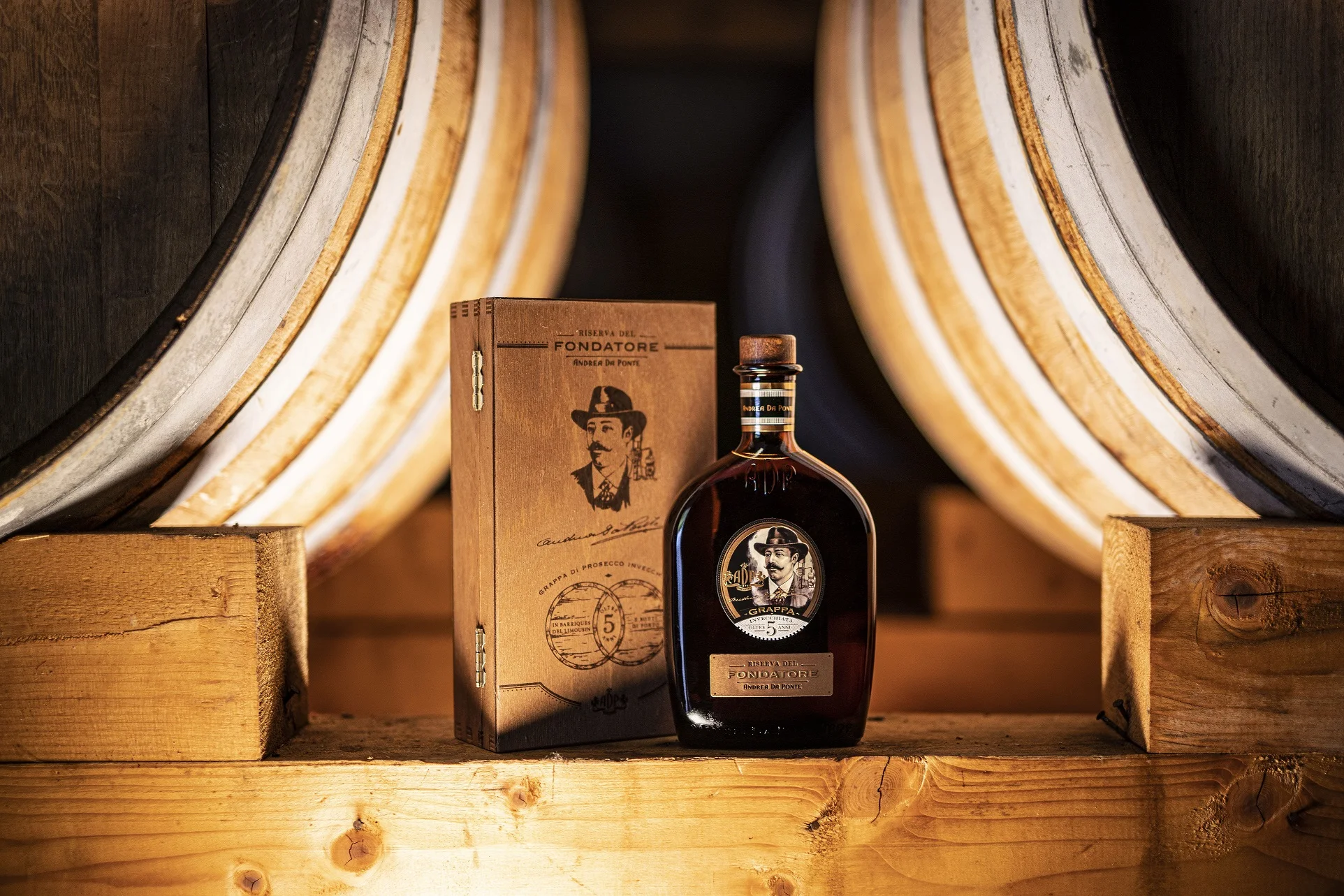 Премиум-качество 5Y баррик для пожилых O. 50cl, итальянский виноградный бренди, дистиллированный