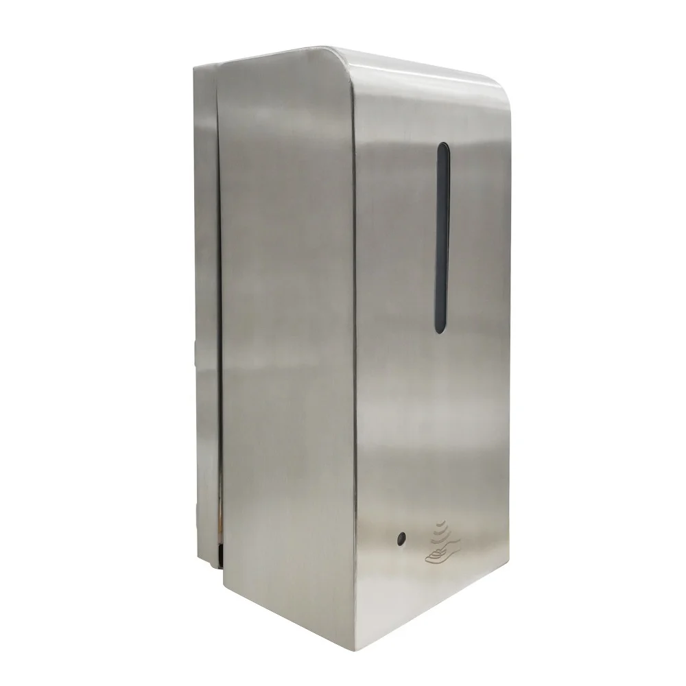hotel automatic powder coated stainless metal liquid matte white soap dispenser restaurant stainless steal wall