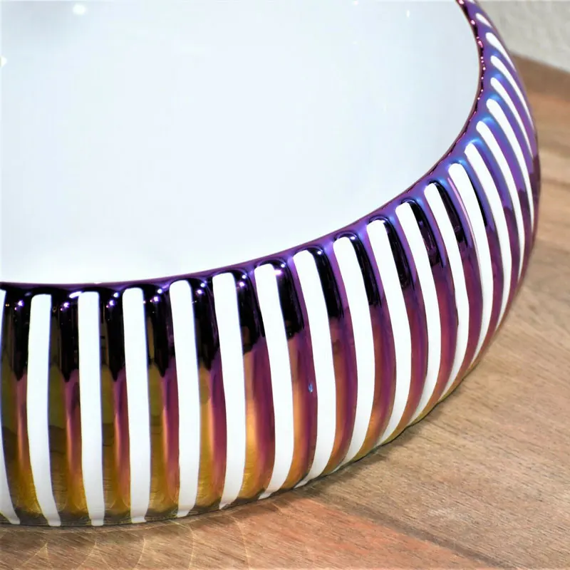 Contemporary concrete washbasin ceramic golden vasque lavabo bathroom hand wash basin