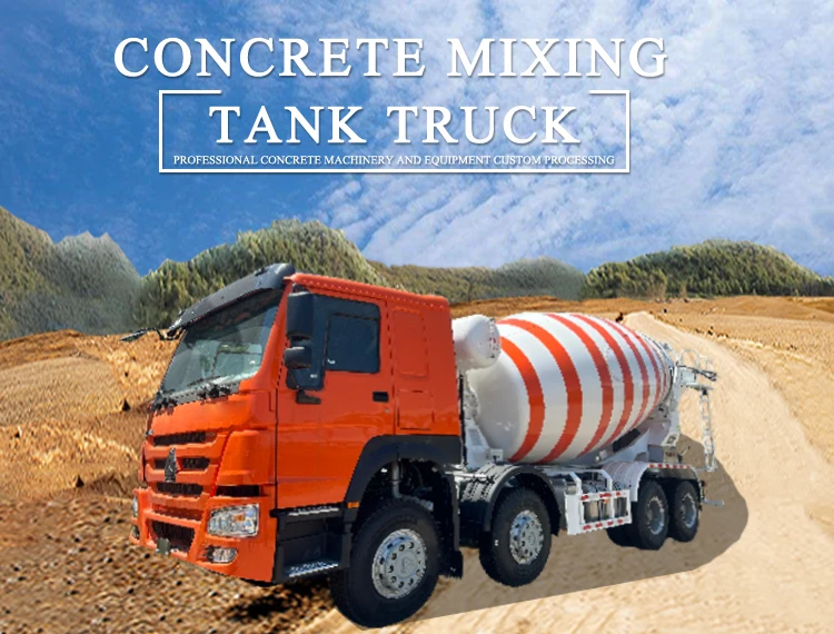 6m3 8m3 9m3 10m3 12m3 16m3 Cubic Meters Dimensions cement concrete mixer truck with drum for sale