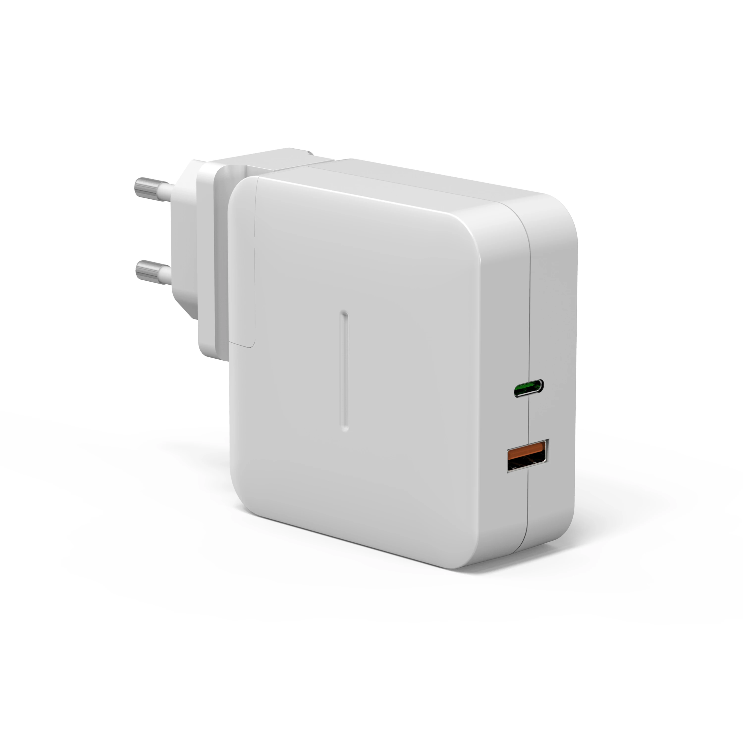 100w wall charger 1C1A two ports  high power adapter for original iphone 14 samsung laptop charger super fast charging