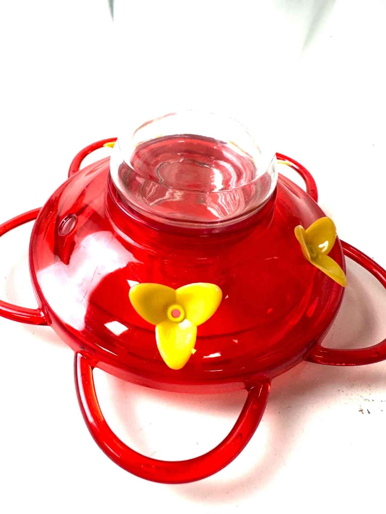 Automatic Outdoor Garden Hanging Waist Glass Hummingbird Bird Feeder