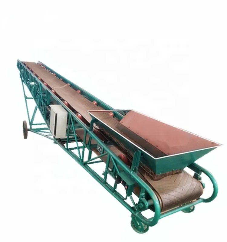 
Truck Loading Mobile Belt Conveyor/Material Handling Conveying Equipment 