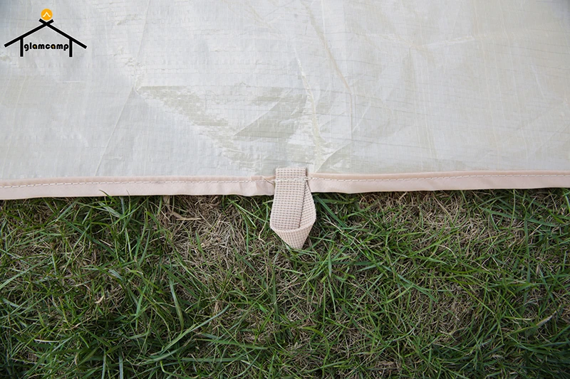 Outdoor 5m bell tent rugs flooring matting footprint tent mat dirt-proof carpet 120gsm-PE