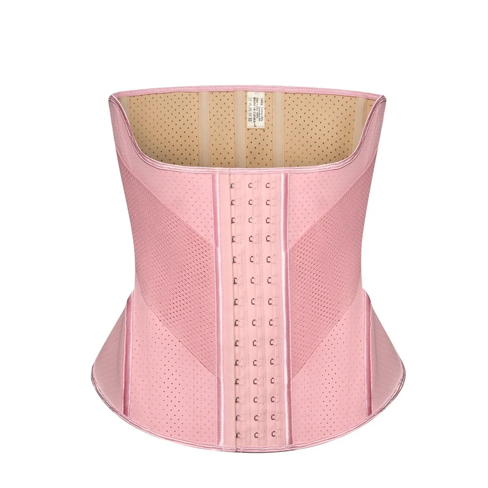 Curvy Body Shapers Slimming Belt With Holes 25 Ss Boned Sports Waist Trainer Belts With Back Support Girdles For Women