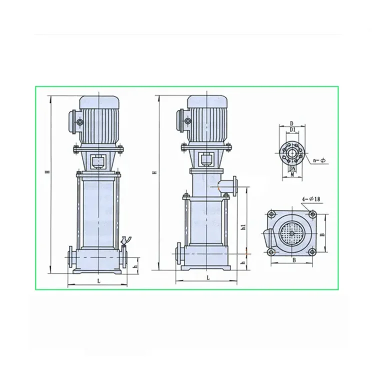 Центробежный насос из нержавеющей стали горизонтальный центробежный водяной санитарный для воды