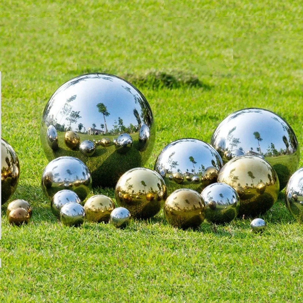 304 316 316L stainless steel sculpture factory stainless steel hollow sphere