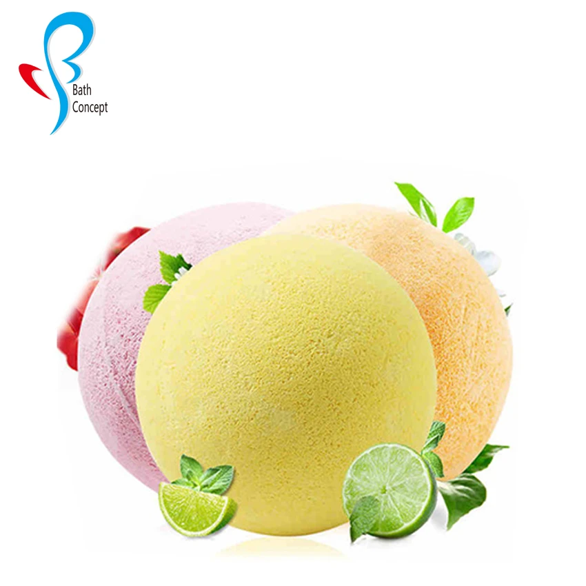 natural ingredients oem bath bomb with toy inside bubble bath shower fizzy bath bombs