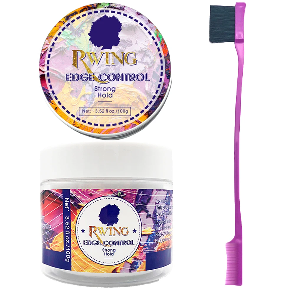 Private Label  Edge Control  No Flaking No White And Strong Hold Hair Edge Control