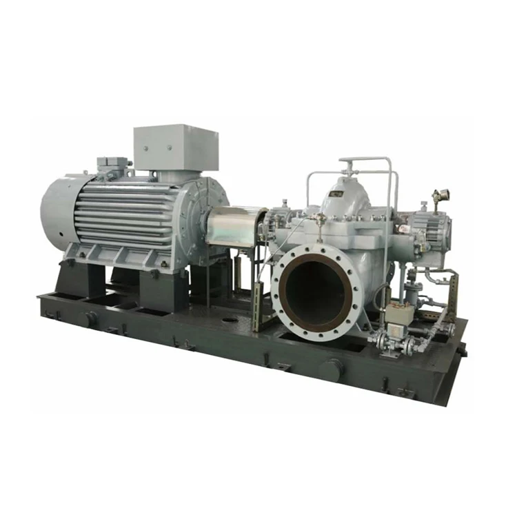 High pressure impeller Double suction diesel transfer pumps for hot oil