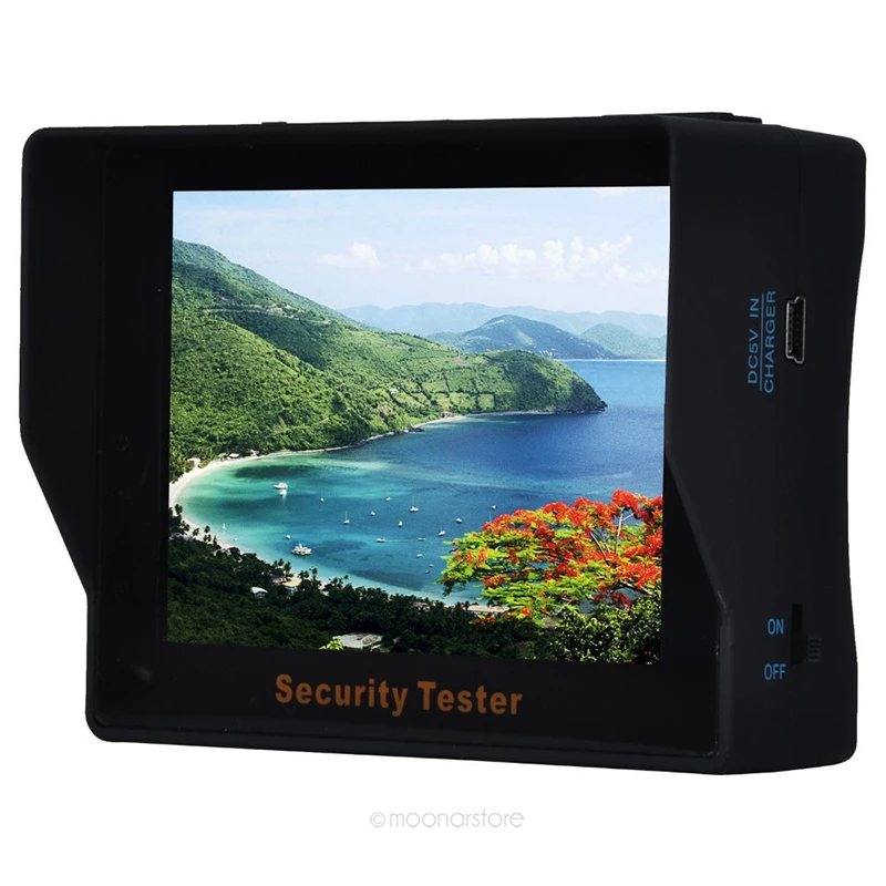
The 3.5-inch high-resolution monitor is easy to carry and easy to operate. It can sound an alarm when the battery is low. Suppor 