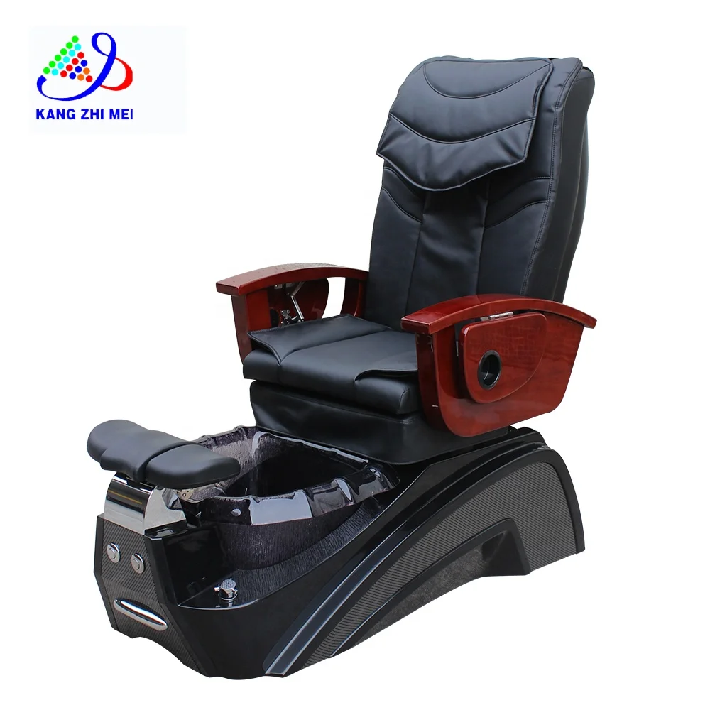 New Luxury Modern Beauty Nail Salon Furniture Electric Pipeless Whirlpool Human Touch Massage Foot Spa Pedicure Chair