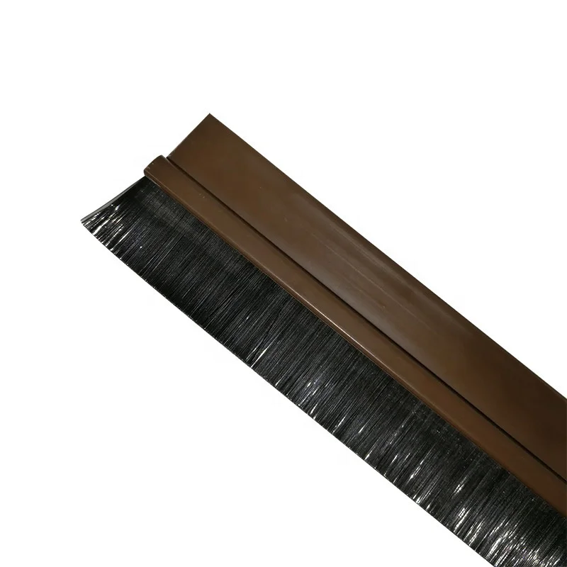Customized Hotel Nylon Flexible Container Door Bottom Machine Seal Strip Brush