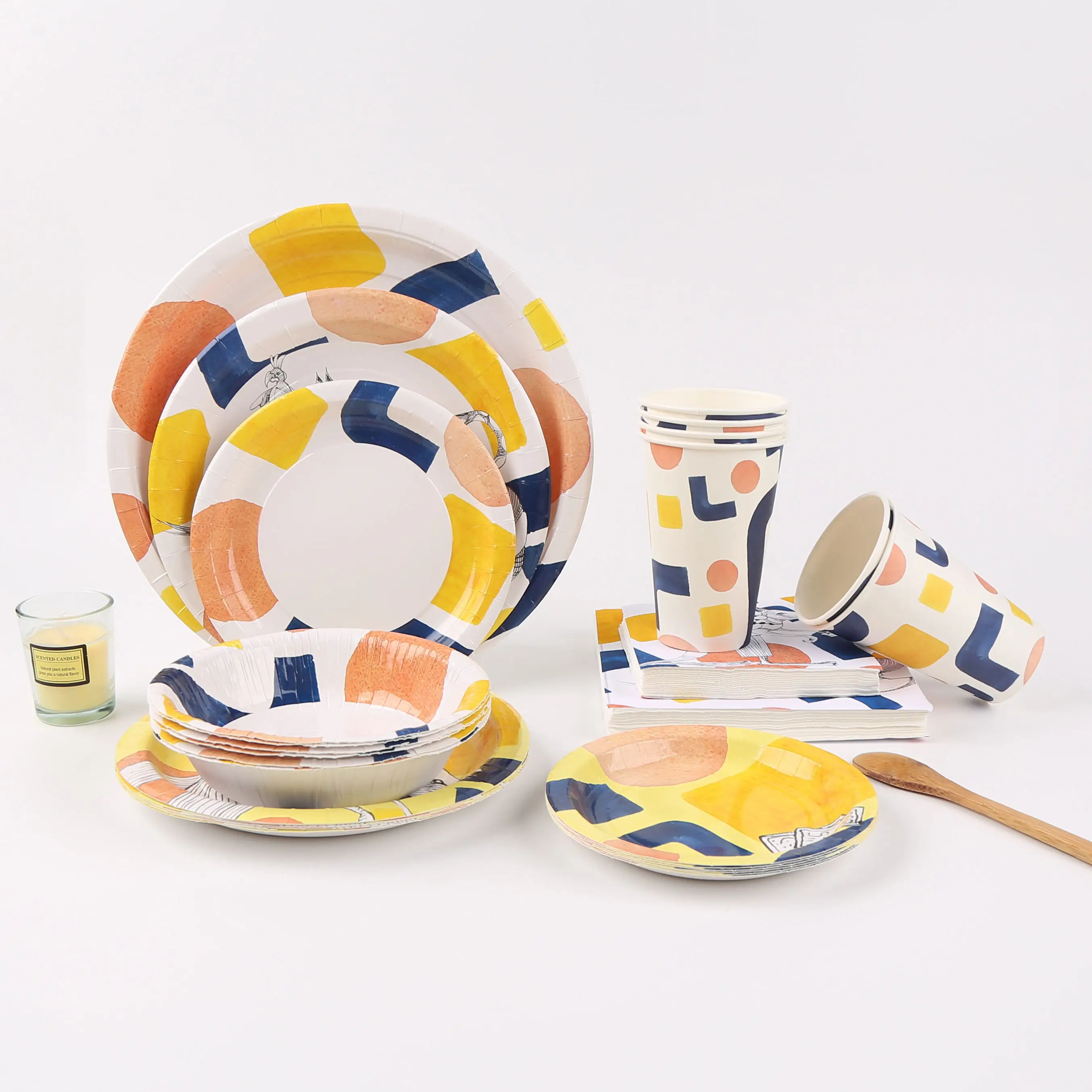 Excellent Quality Dinner Plate Set Disposable Luxury Dinner Plates Wholesale