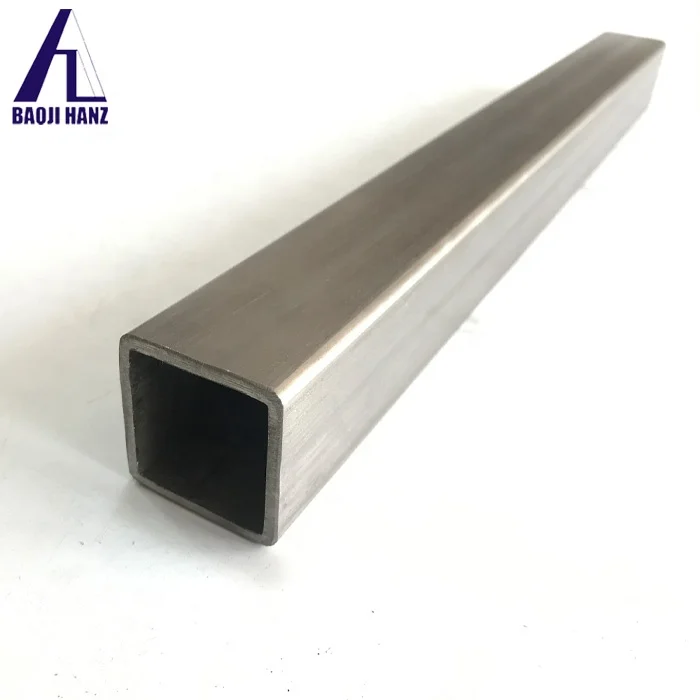 High density purity 99.95% polished tungsten pipe price per kg