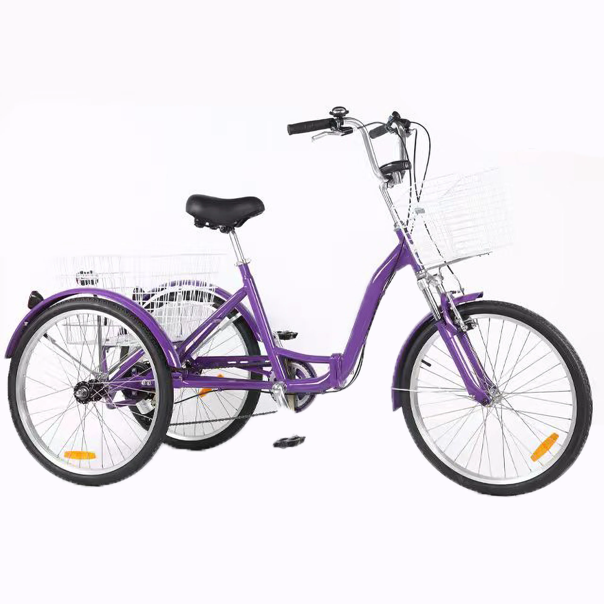 Good Quality Low Price 3 Wheel Bikes for Adults with 7 Gears Adult Trike 3 Wheel Adult Tricycle 3 Wheel Bicycle