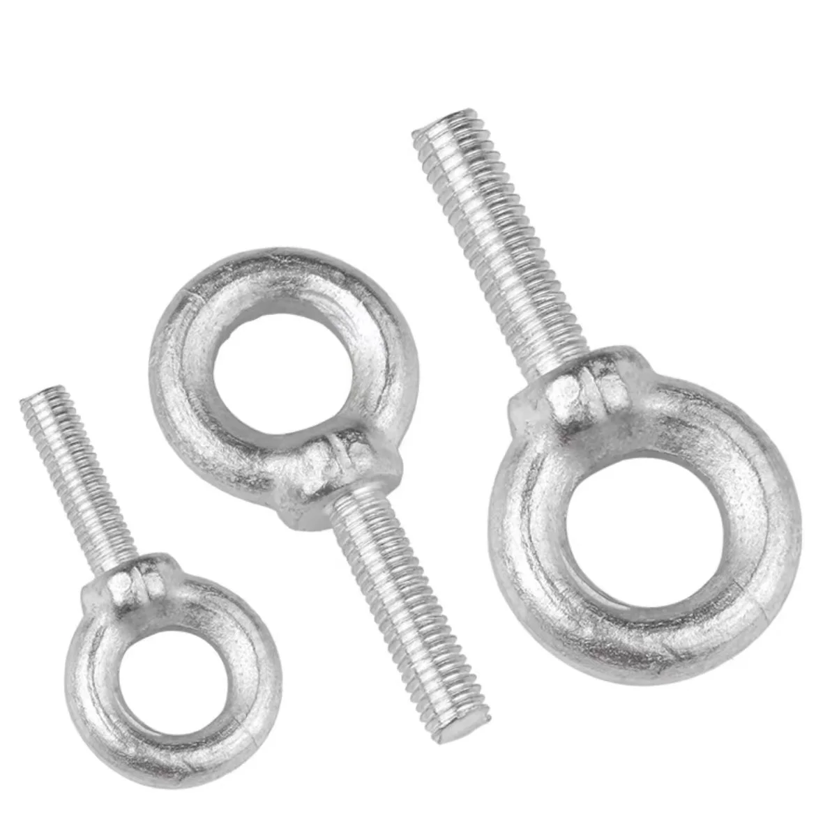 Eyebolt m3 m6 m8 m10 m12 m16 m18 m20 m22 m24 гальванизированное черное окисляющее подъемное кольцо гайка болт