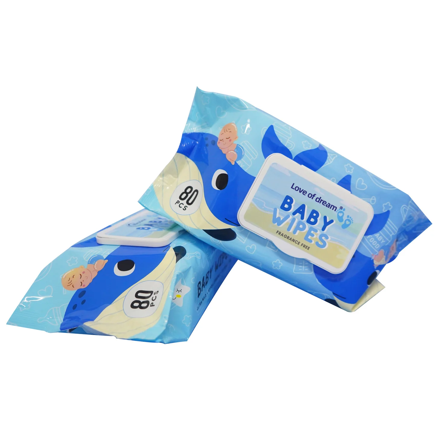 China manufacture Disposable private label baby wholesale push clean wet wipes