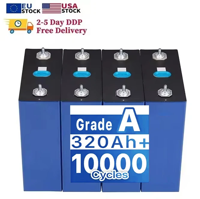 Europe US Grade A EV LF280K V3 V2 Version 6000 cycles lifepo4 280ah 320ah 3.2v 200ah 310ah 304ah lifepo4 battery cell