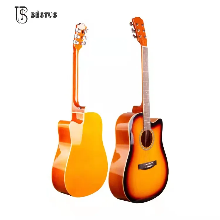 High Quality 41Inch 6 Steel Strings Acoustic Music Guitar Wholesale China